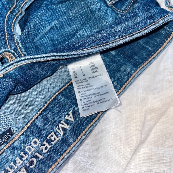 Size 6 American Eagle super stretch skinny jean - Picture 3 of 6